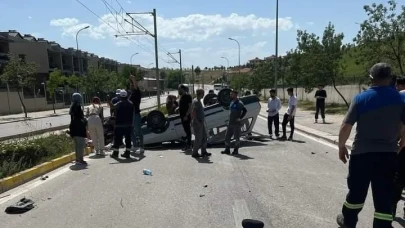 Direksiyon Hakimiyeti Kaybedilen Araç Kazası: Çankaya, Mustafa Özel Bulvarı